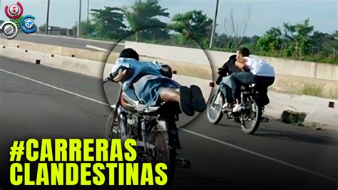 DIGESETT Intercepta 30 Motociclistas Tras Carreras Clandestinas En