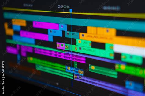 Professional video editing timeline. video editing concept. Stock Photo | Adobe Stock