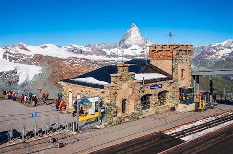 Premium Photo | Gornergrat observatory near zermatt switzerland