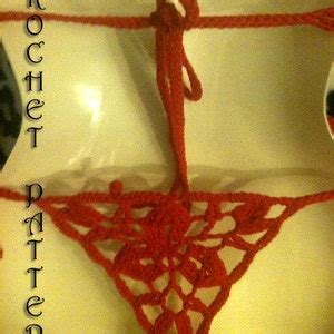 Woman Crochet Bikini Set Pattern Only With Written Instruction And Diagrams In Pdf Files Etsy
