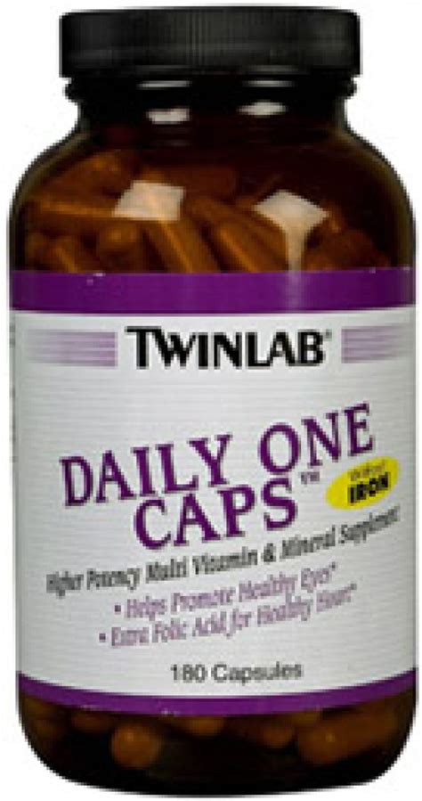 Twinlab Daily One W O Iron Multivitamin