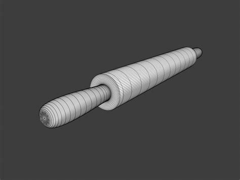 Rolling Pin 3d Model 10 Fbx Ma Obj Free3d
