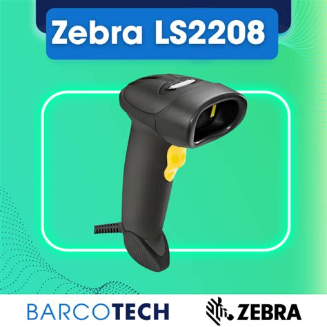 Zebra Motorola Symbol Ls2208 Barcode Scanner 1d Corded With Stand