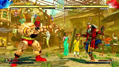 ZANGIEF VS DHALSIM STREET FIGHTER V YouTube