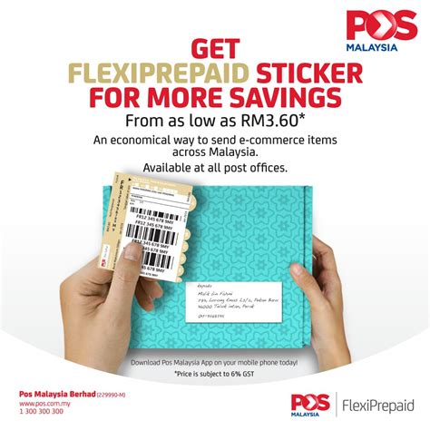 Pos Malaysia Berhad On Twitter Introducing Flexiprepaid An