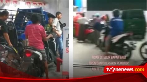 Viral Video Seorang Emak Emak Dengan Santai Serobot Antrean Yang