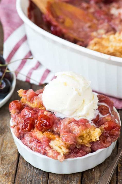 Cherry Dump Cake Recipe The First Year