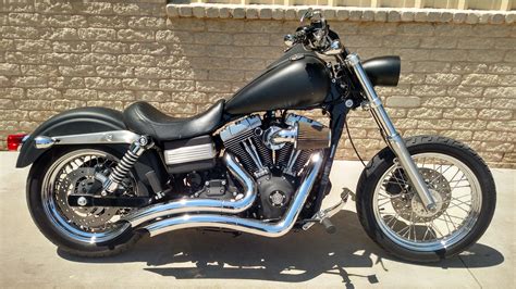 2007 Harley Davidson® Fxdb Dyna® Street Bob® Flat Black Lubbock