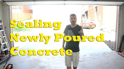 Sealing New Concrete | Bonus Video – Sealing Concrete - TOOLBOX DIY