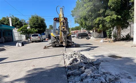 Precaución Estas son las colonias en donde hay reparaciones de drenaje