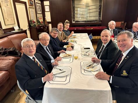 Officers Mess Rusi Lunch 13 March 2024 VANCOUVER GUNNERS