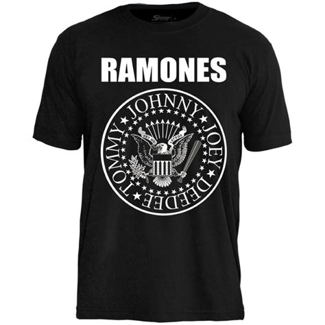 Camiseta Ramones Hey Ho Let´s Go