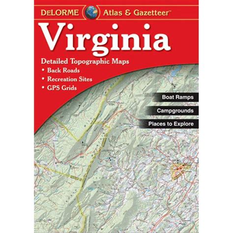 Virginia Atlas & Gazetteer by DeLorme - The Map Shop