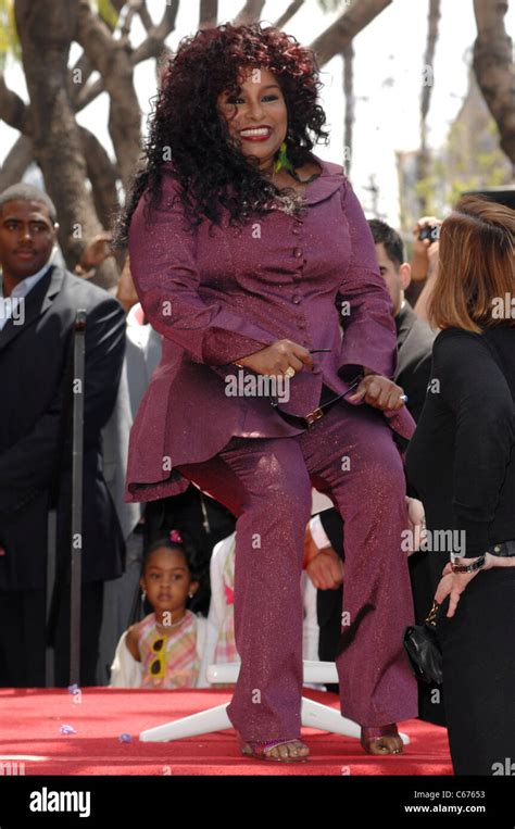 Chaka Khan At The Induction Ceremony For Star On The Hollywood Walk Of Fame Ceremony For Chaka