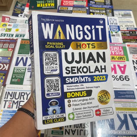 Jual Buku Wangsit Pawang Soal Sulit Ujian Sekolah Smp Mts Bonus