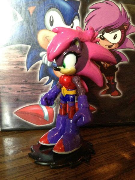 Sonia The Hedgehog Sonic Custom Action Figure