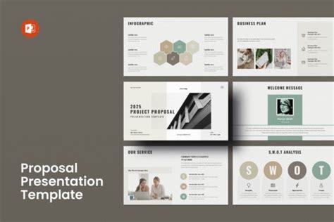 Project Proposal PowerPoint Template Graphic by CreativeSlides ...