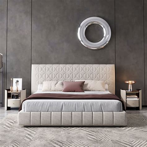 Johnny Round Leather Nightstand Walls Nation Uae