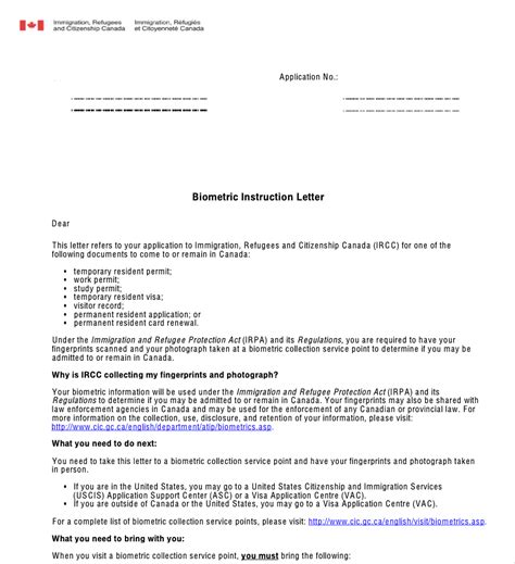 Letter Of Explanation Sample Ircc