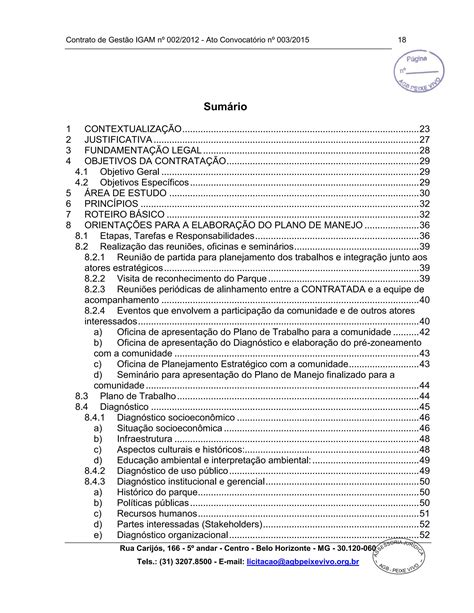 TDR Plano De Manejo Parque Das Andorinhas PDF