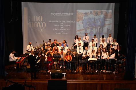 Concerto de Ano Novo Mostrou Talento Município de Ponte de Sor