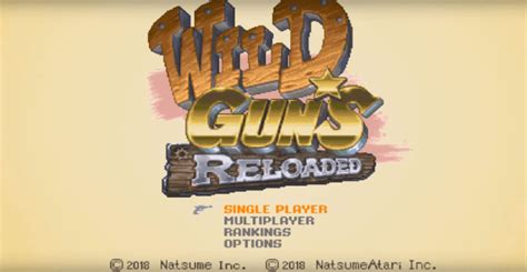 Wild Guns Reloaded Slg Release Nintendo Switch