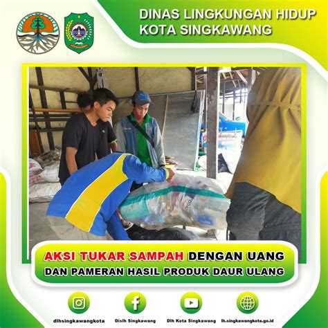 Aksi Tukar Sampah Dengan Uang Dan Pameran Hasil Produk Daur Ulang Hari