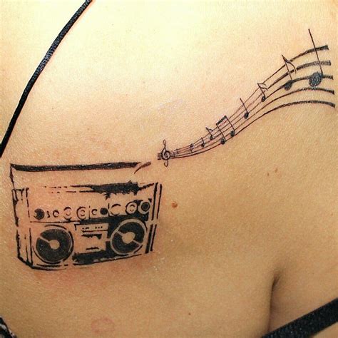 Old School Radio Tattoo