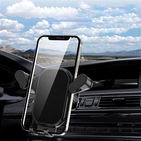 Universal Aircond Car Phone Holder In Car AirVent Clip Auto Lock Mount