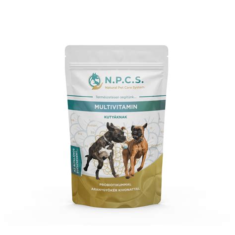 Natural Pet Care System Multivitamin Kutyáknak Por Natural Pet Care