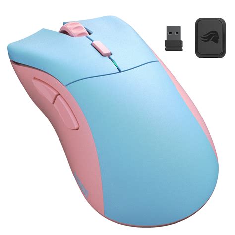 Glorious Model D Forge Wireless Mouse Blue And Pink Gaming