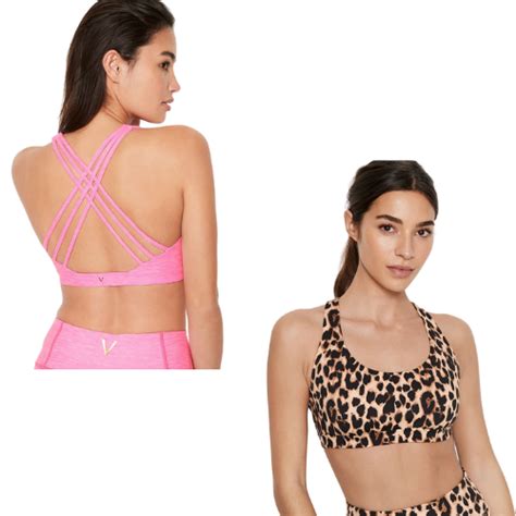 Only 9 99 Reg 40 Victorias Secret Strappy Back Sports Bras