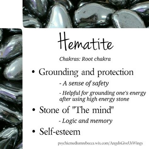 Hematite Crystal Meaning Hematite Crystal Crystals Crystal Healing