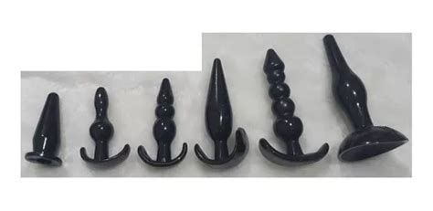 Butt Plug Set 6 Piezas Plug Consolador Anal Meses sin interés