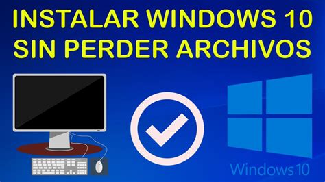 Como Reinstalar Windows Sin Perder Archivos Youtube