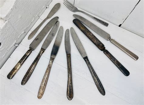 Vintage Butter Knives Misc Vintage Butter Knives Antique Etsy