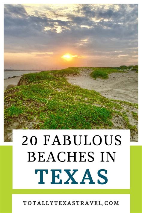 20 Fabulous Beaches In Texas Artofit