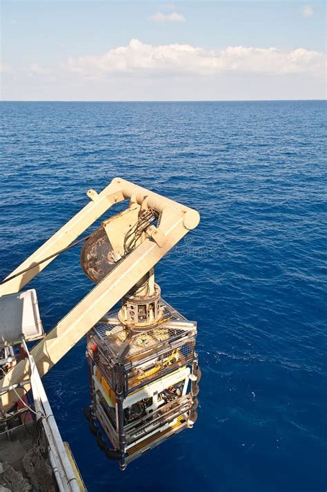 Salvataggio Di Lancio Del Mare Del Veicolo Gonfiabile Fotografia