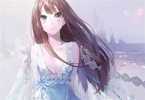 Anime Princess With Brown Hair