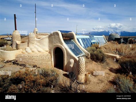 Earthship Home Taos New Mexico Usa Earthship Buildings Are A Type