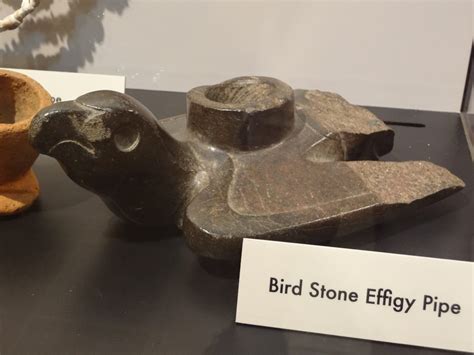 Bird Stone Effigy