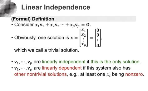 Linear Independence Span And Subspace DataLatte S IT Blog