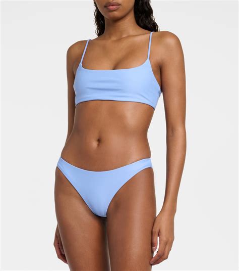 Most Wanted Bikini Bottoms In Blue Jade Swim Mytheresa