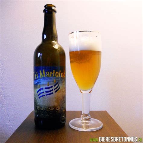 Tri Martolod Blonde Brasserie Tri Martolod Biere du monde Bonne biere Bière blonde