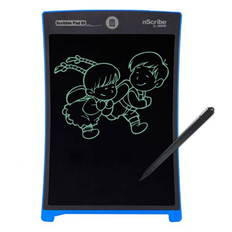 DOMO nScribe Scribble Pad 85 eWriting Pad with magnetized back and ...