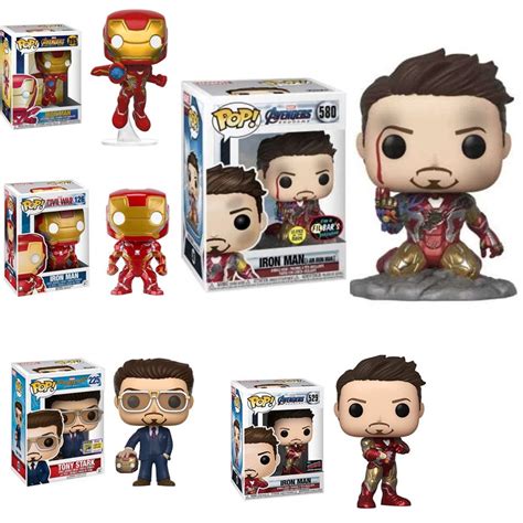 Funko Pop Marvel Avengers Endgame Iron Man Tony Stark Action Figure 126