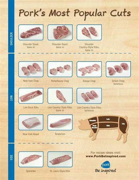 Cuts Of Pork Chart Pdf Nylasopa