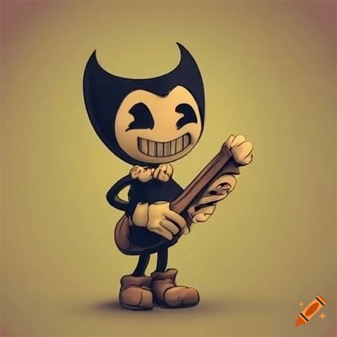 Artwork Of A Bendy Character