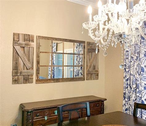 mirror wall decor rustic mirror rustic home decor rustic wall decor