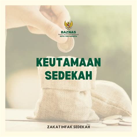 BAZNAS KOTA YOGYAKARTA KEUTAMAAN SODAQOH